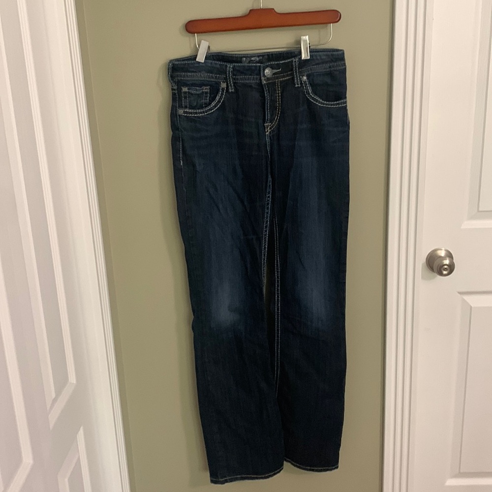 Silver jeans, dark Natsuki, size W30/L33